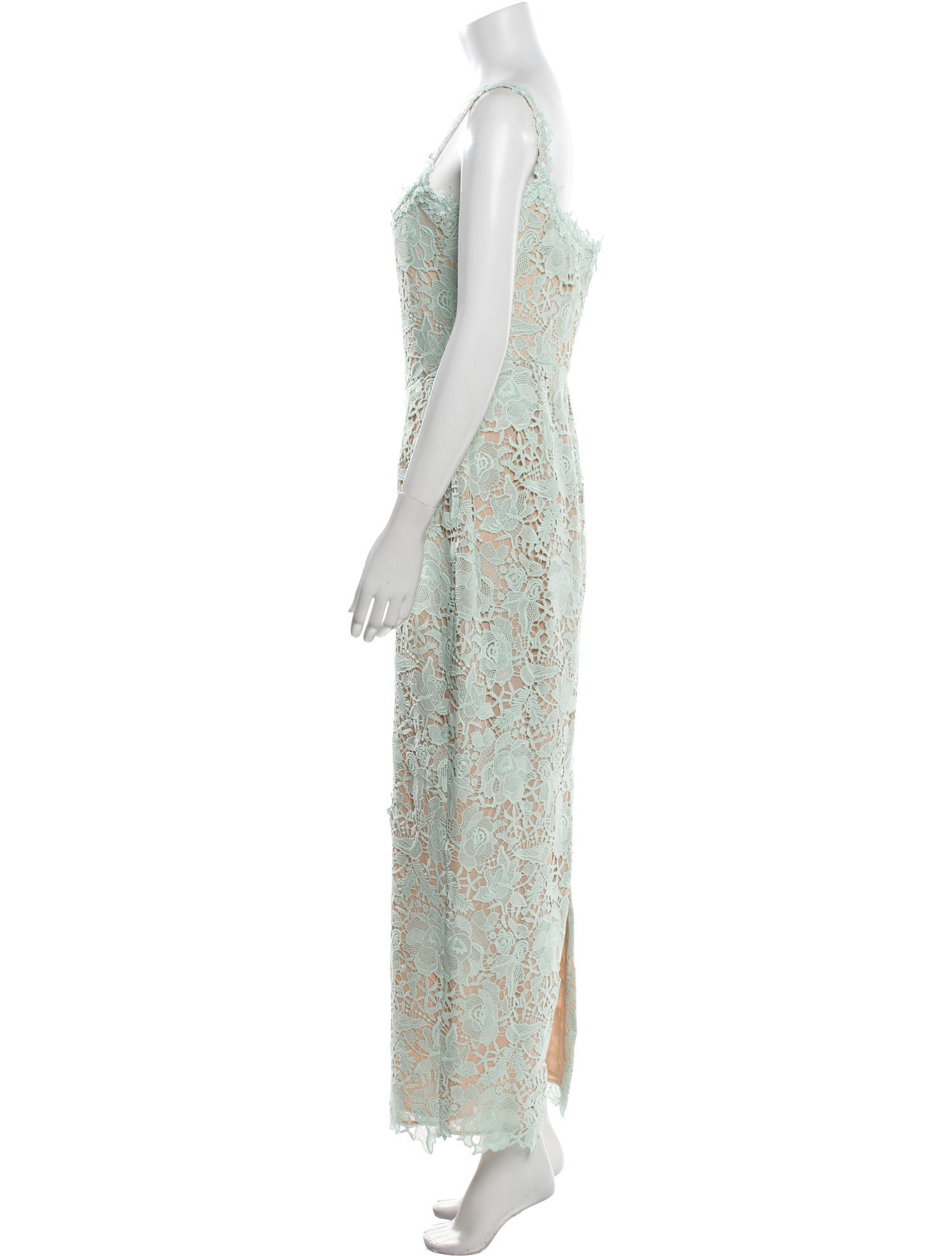SAU LEE Lace Pattern Long Dress w/ Tags