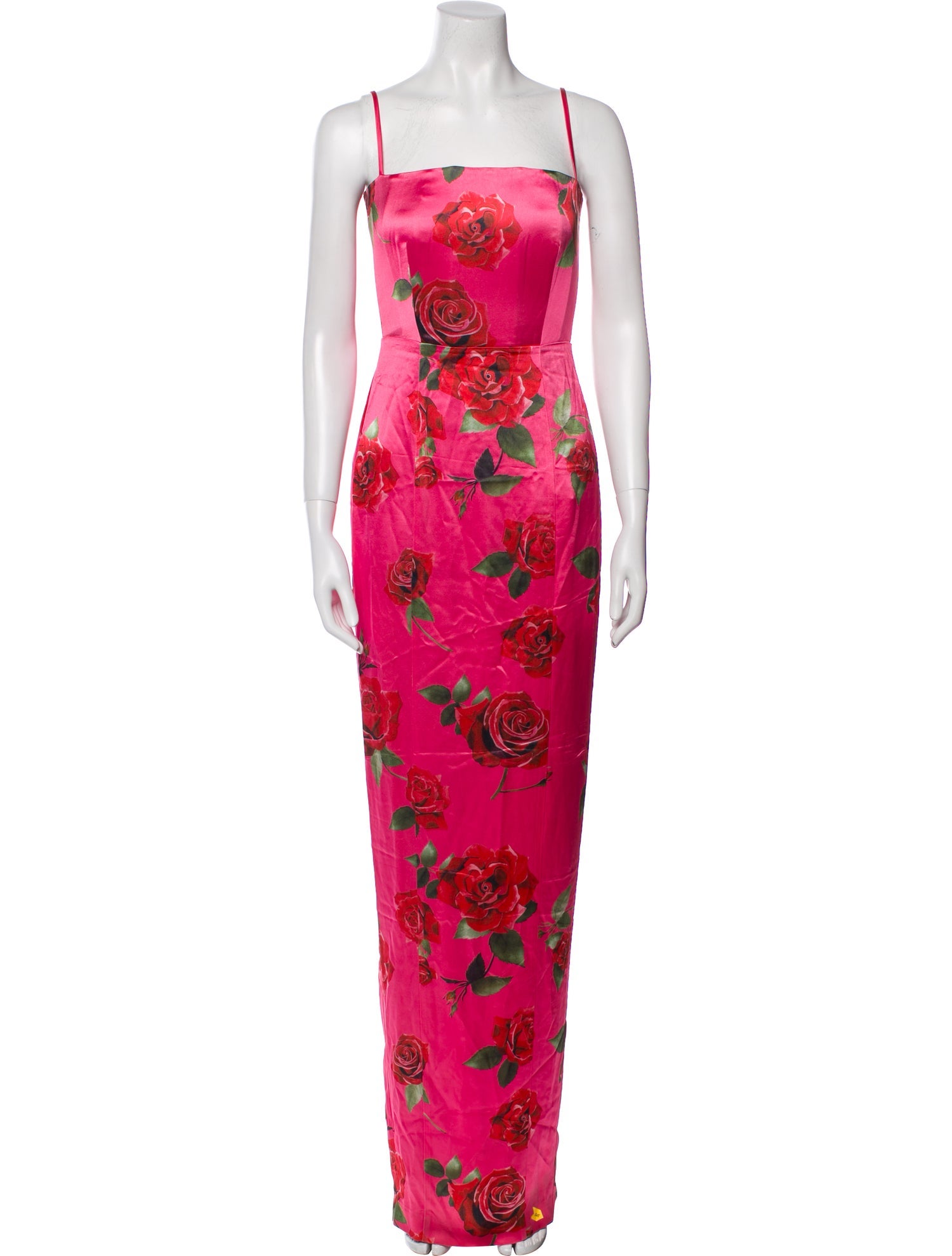 SAU LEE Floral Print Long Dress