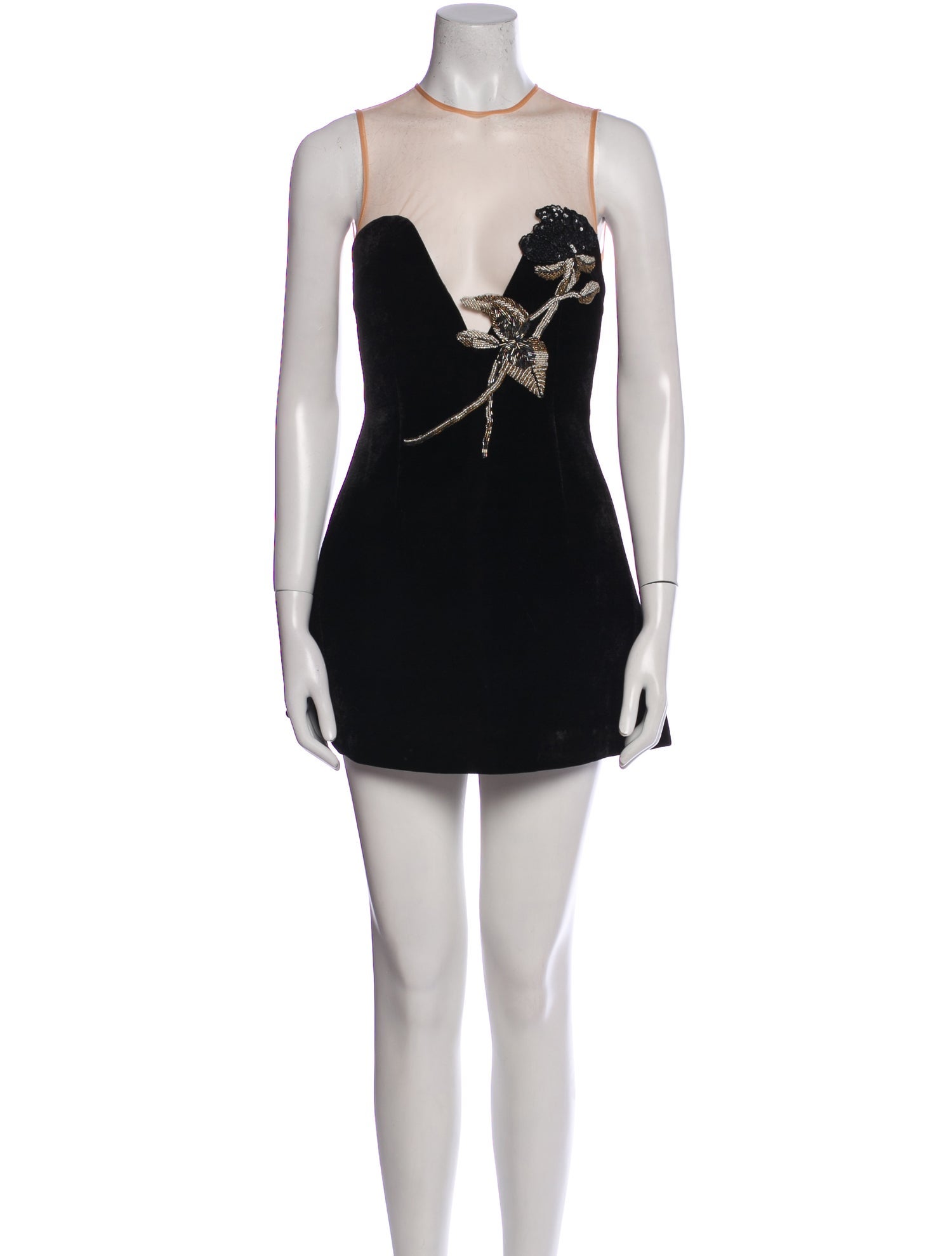 SAU LEE Crew Neck Mini Dress w/ Tags