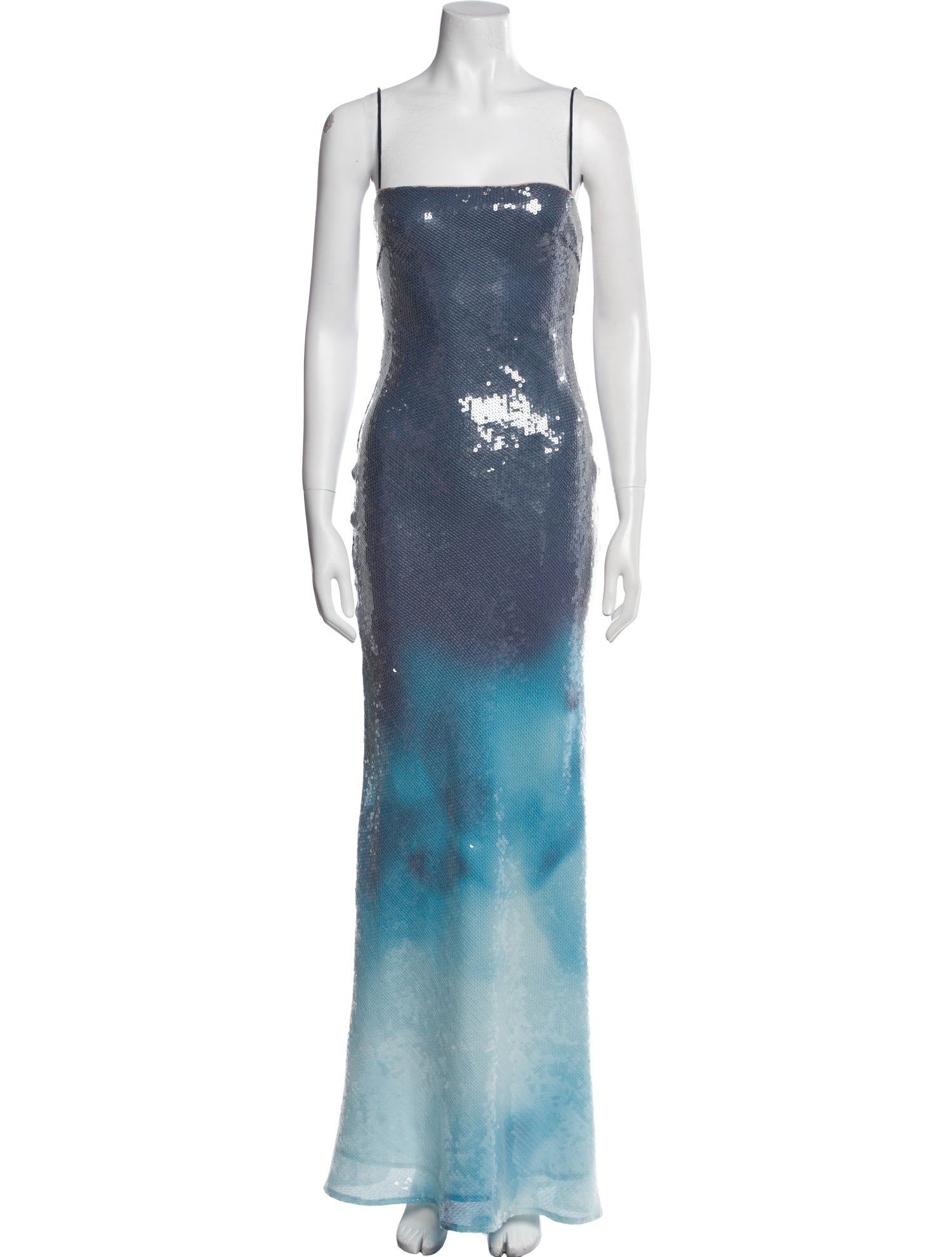 SAU LEE Printed Long Dress w/ Tags