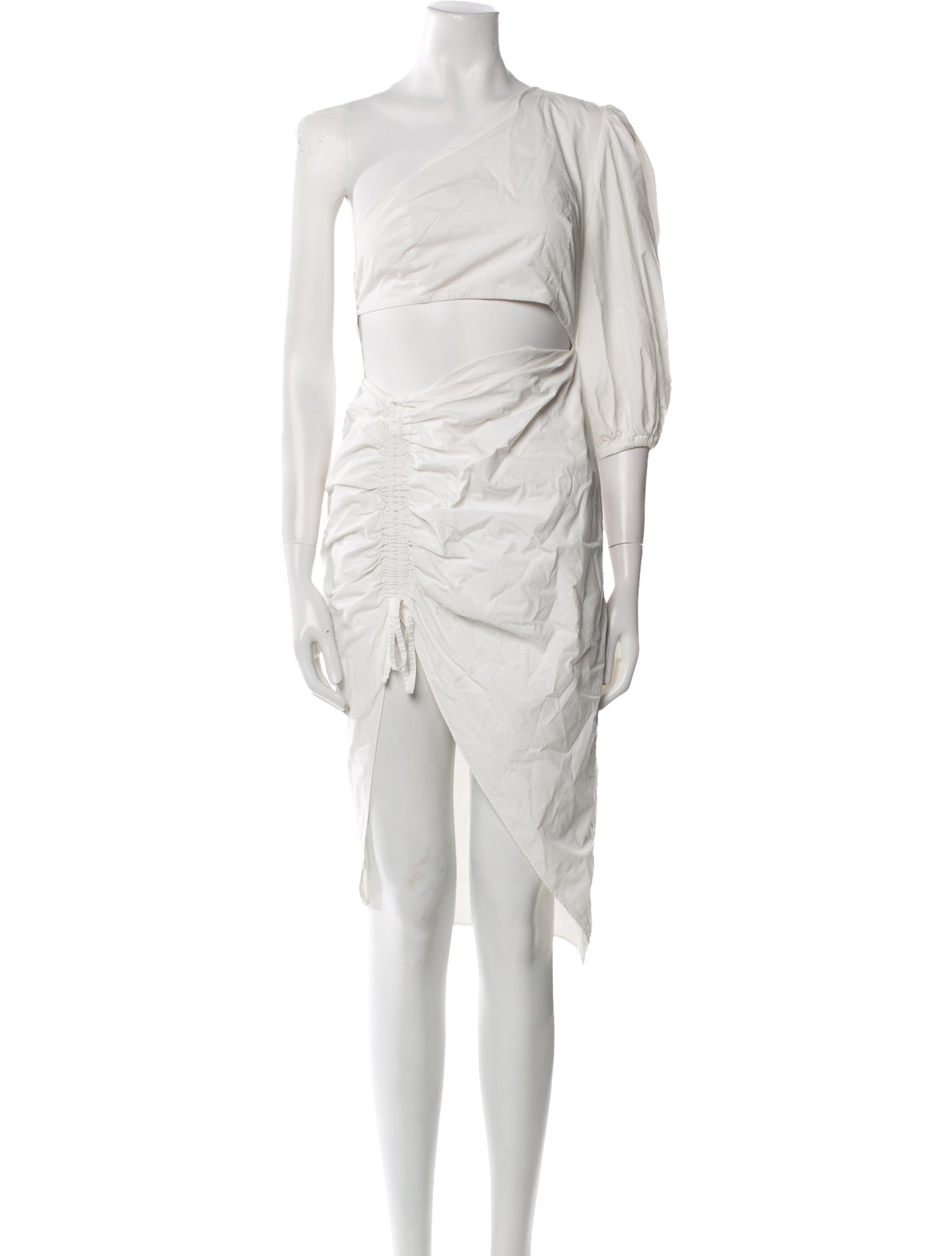 SAU LEE One-Shoulder Mini Dress