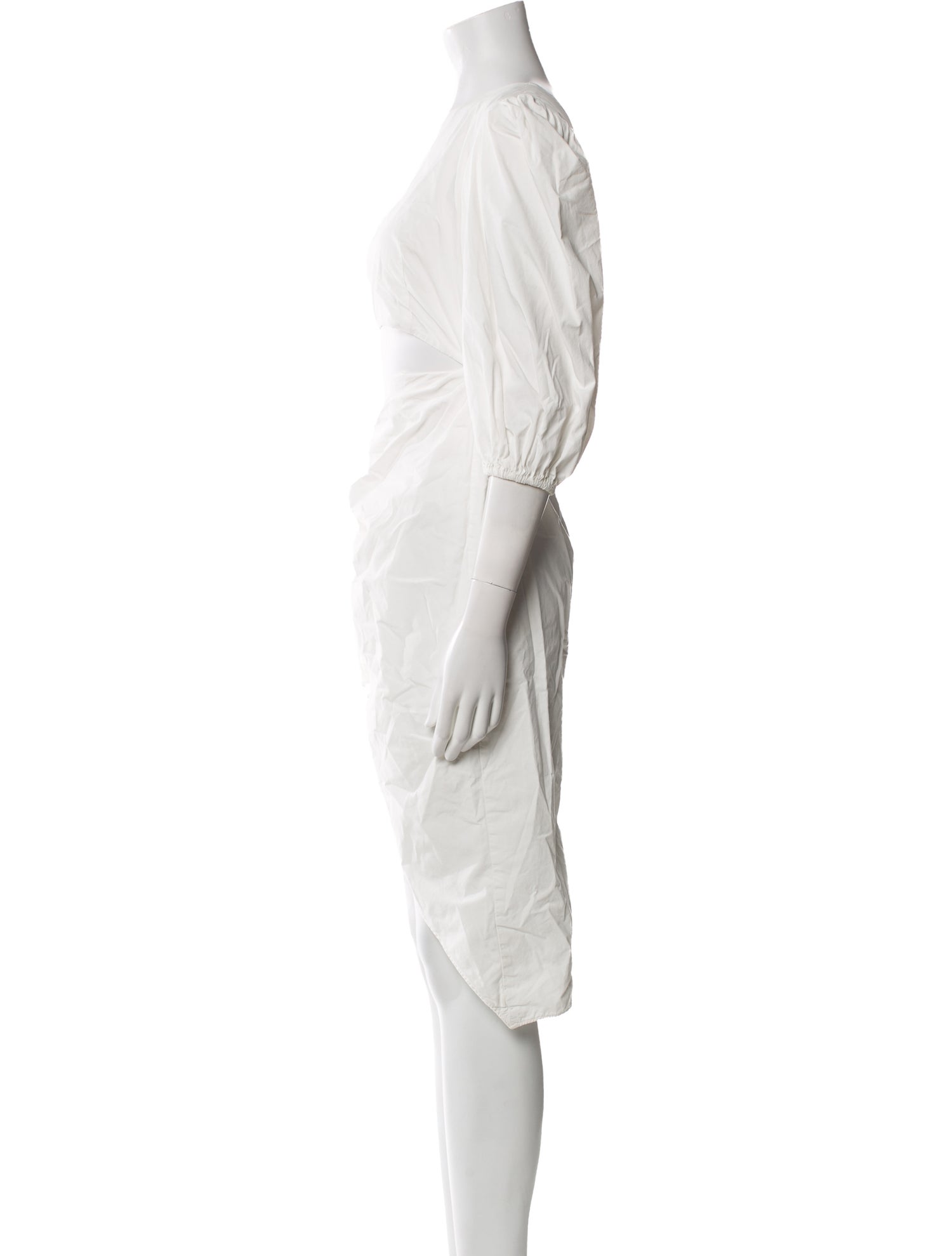 SAU LEE One-Shoulder Mini Dress