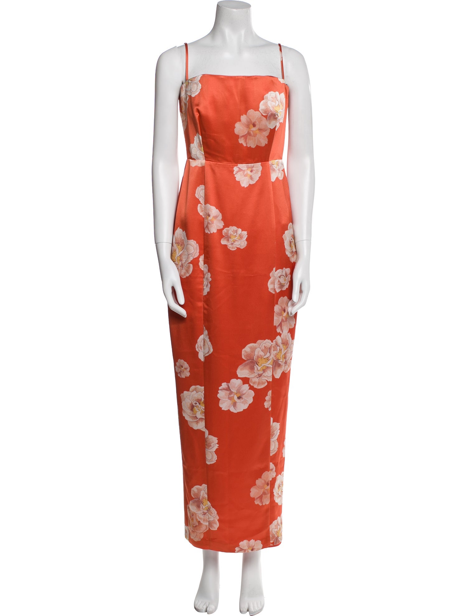 SAU LEE Floral Print Long Dress