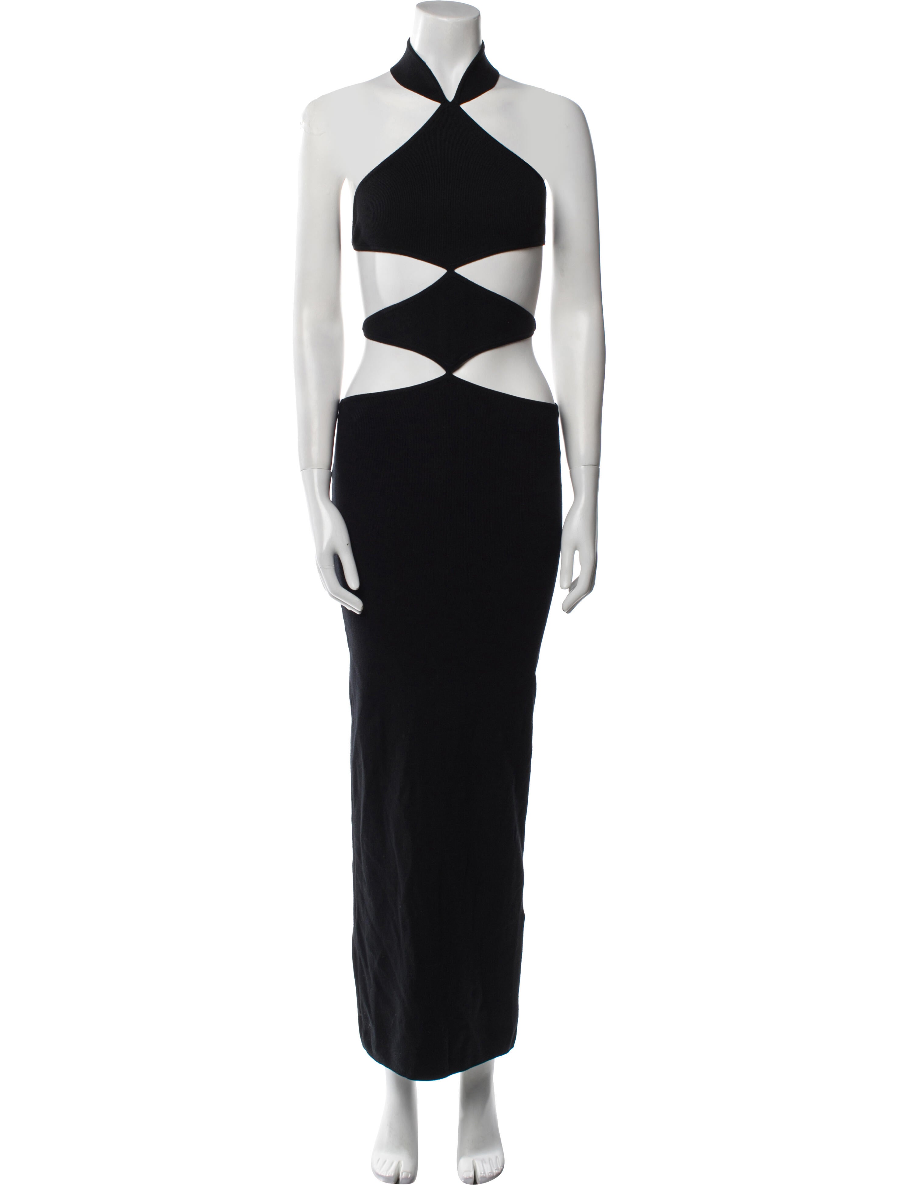 SAU LEE Halterneck Long Dress w/ Tags