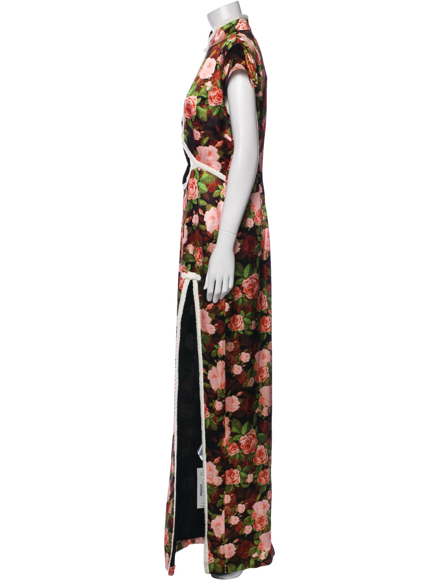 SAU LEE Floral Print Long Dress w/ Tags