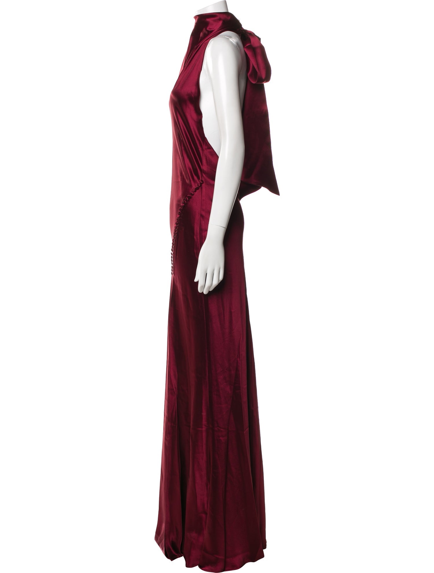 SAU LEE Mock Neck Long Dress w/ Tags