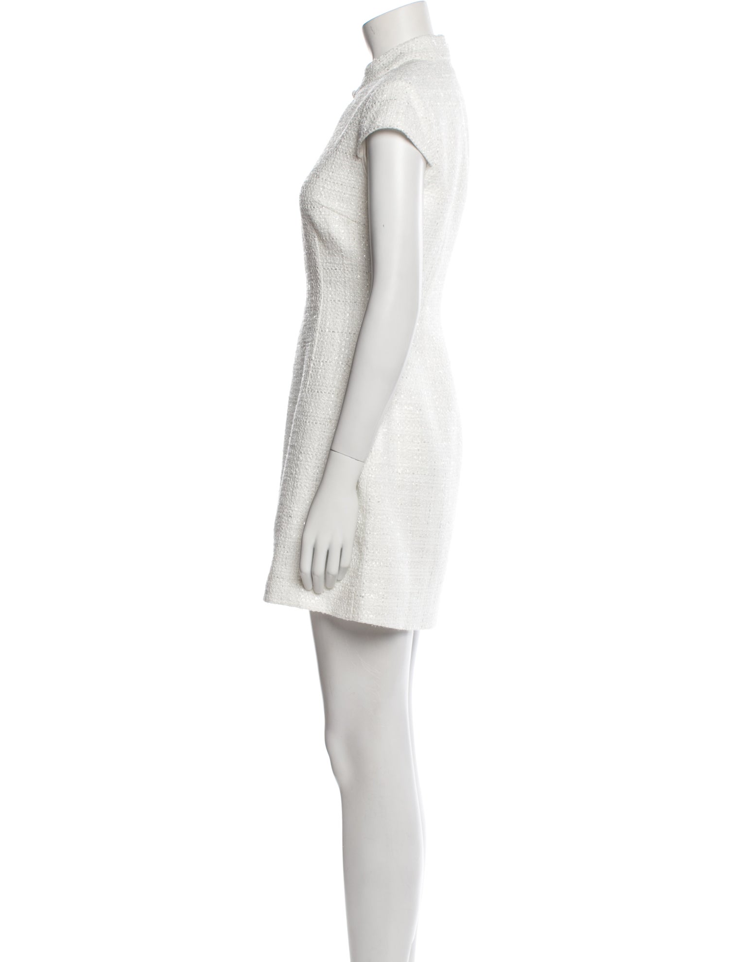 SAU LEE Tweed Pattern Mini Dress w/ Tags