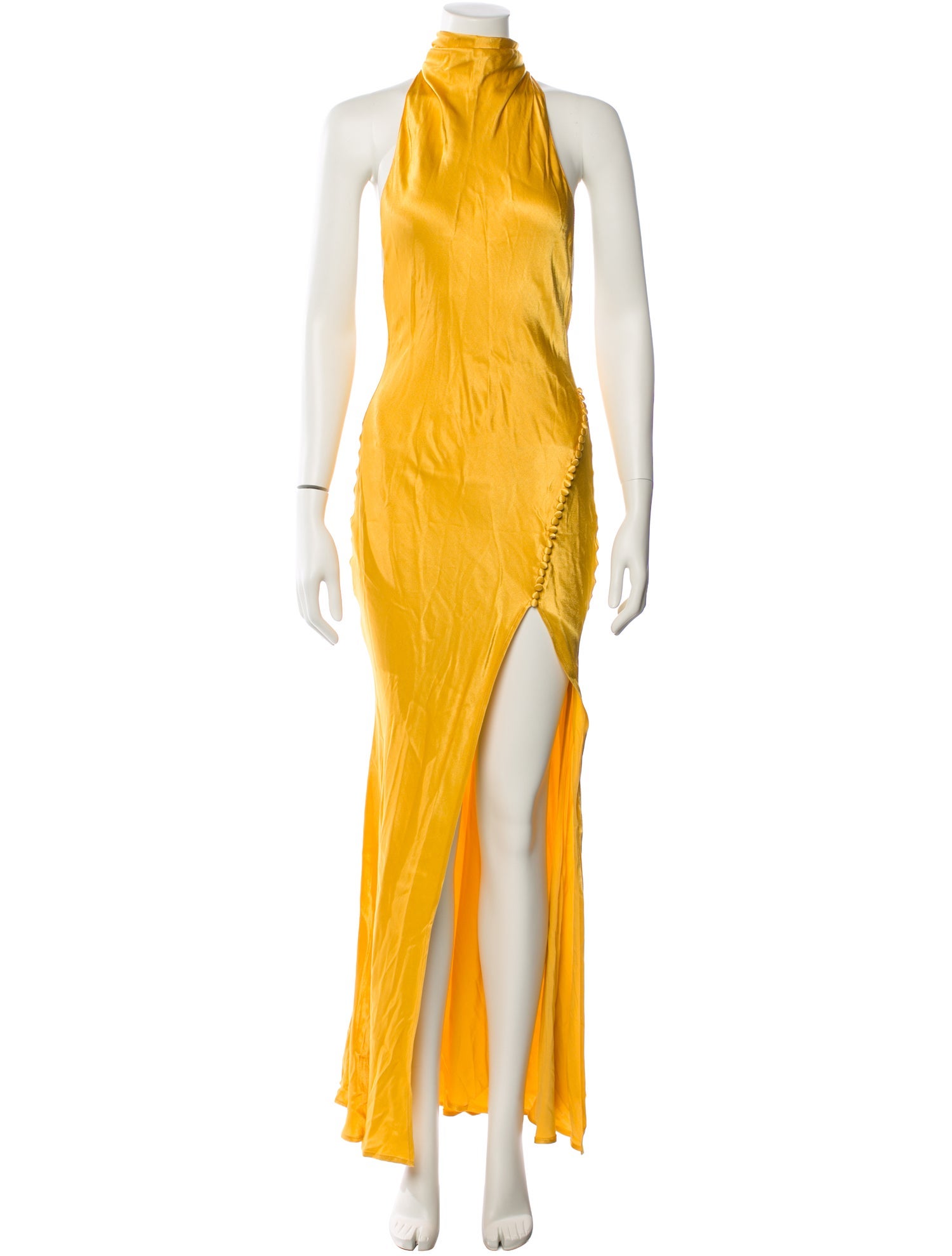 SAU LEE Halterneck Long Dress w/ Tags