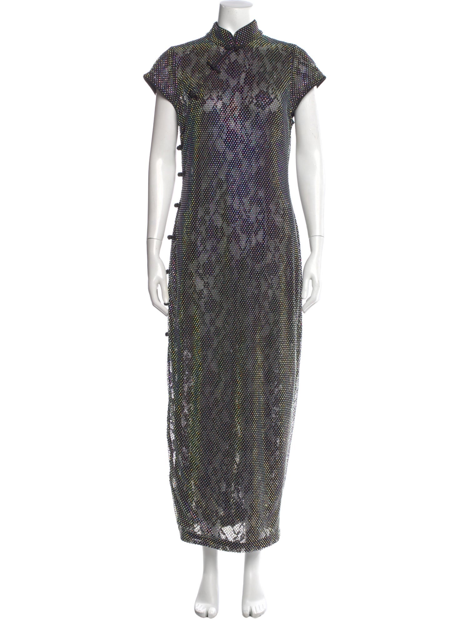 sau lee dresses SAU LEE Meadow Dress in Navy main image 1