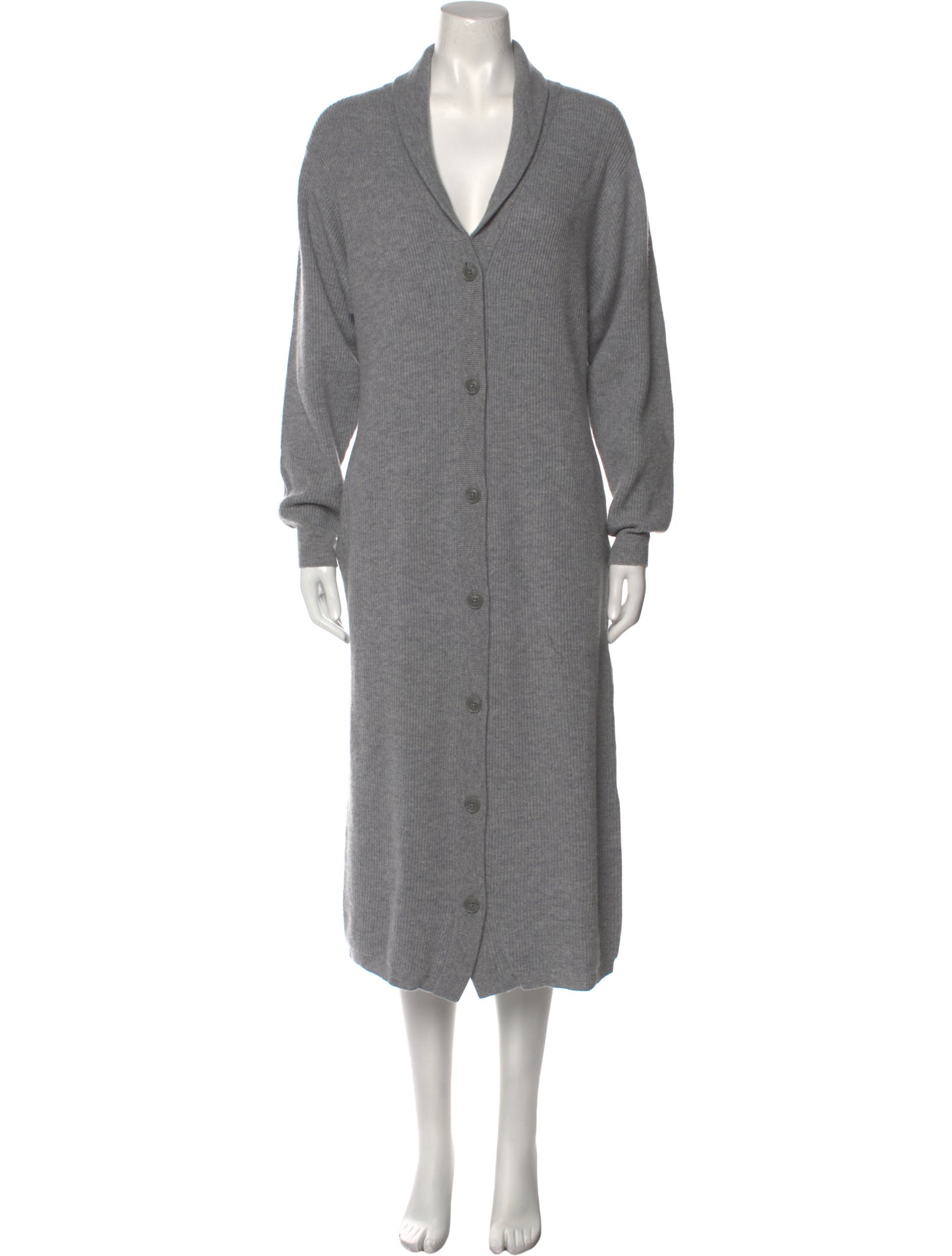 SLOAN Wool Midi Length Dress