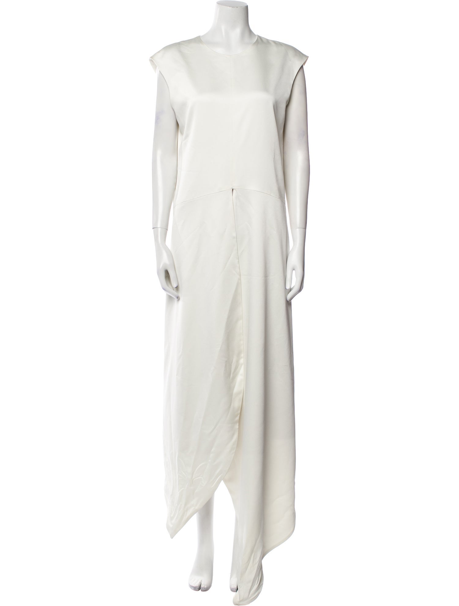 SLOAN Square Neckline Long Dress