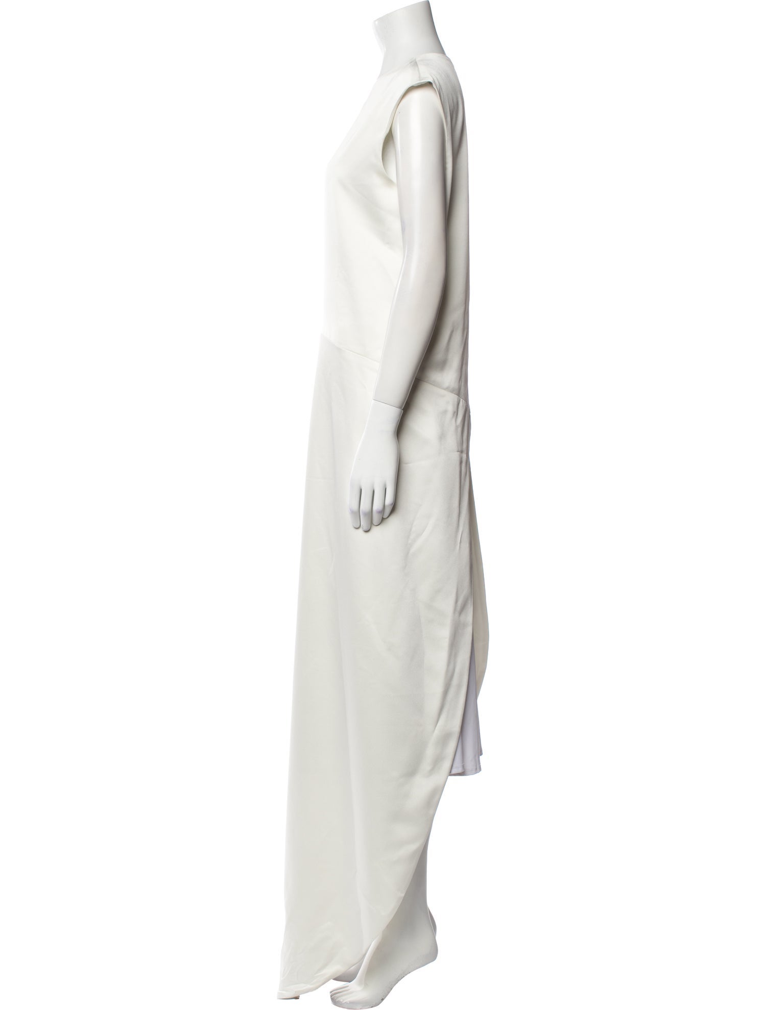 SLOAN Square Neckline Long Dress