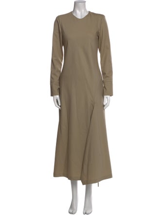 SLOAN Wool Long Dress