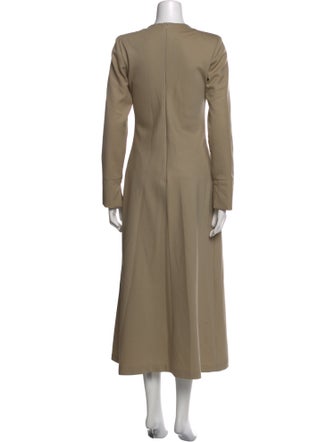 SLOAN Wool Long Dress