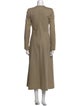 SLOAN Wool Long Dress