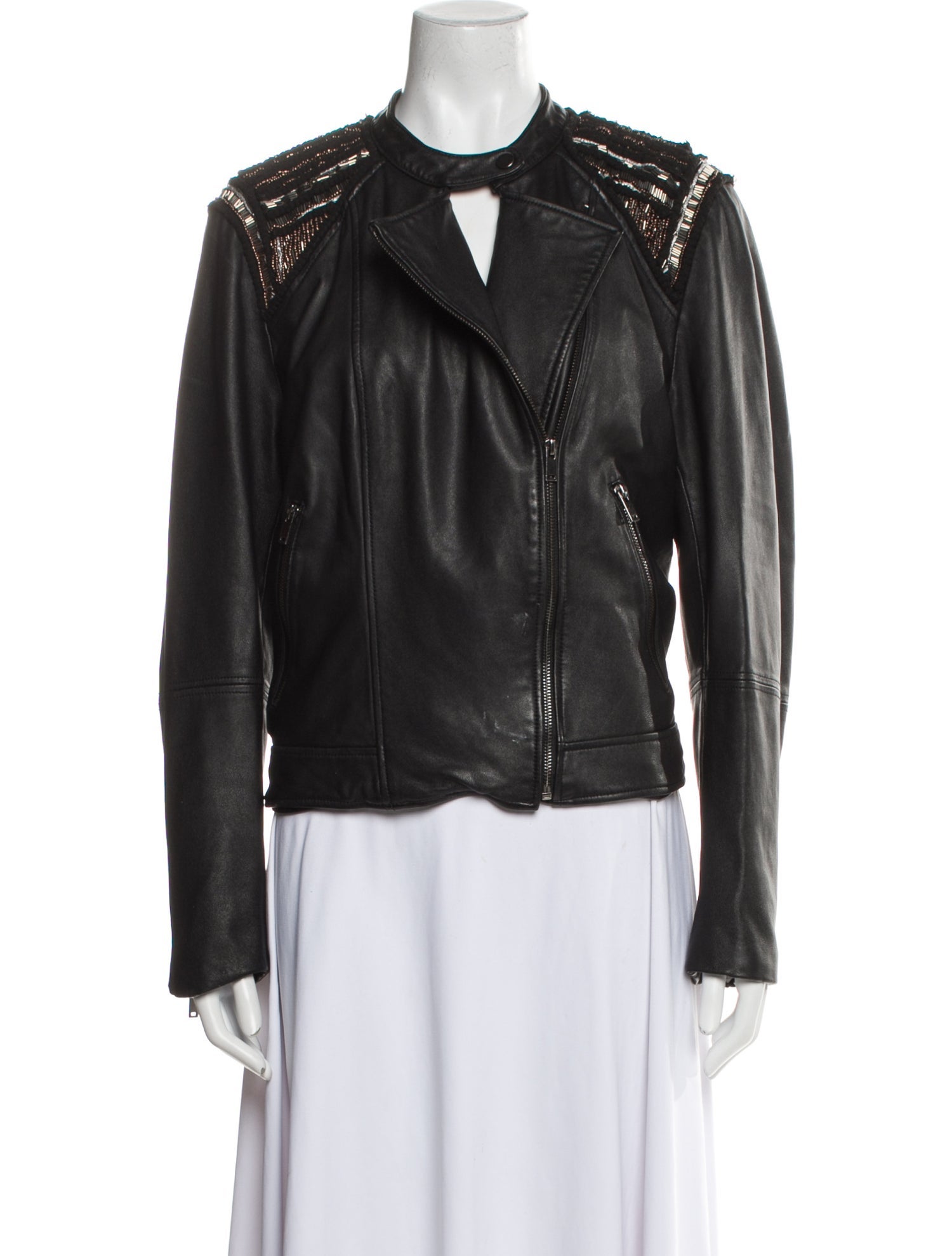 Slate & Stone Leather Biker Jacket