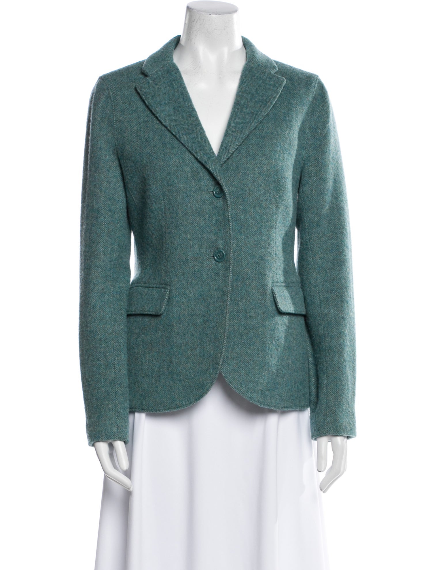 Slate & Stone Wool Tweed Pattern Blazer
