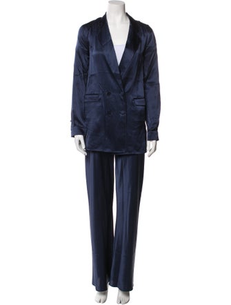 Silk Laundry Silk Pantsuit