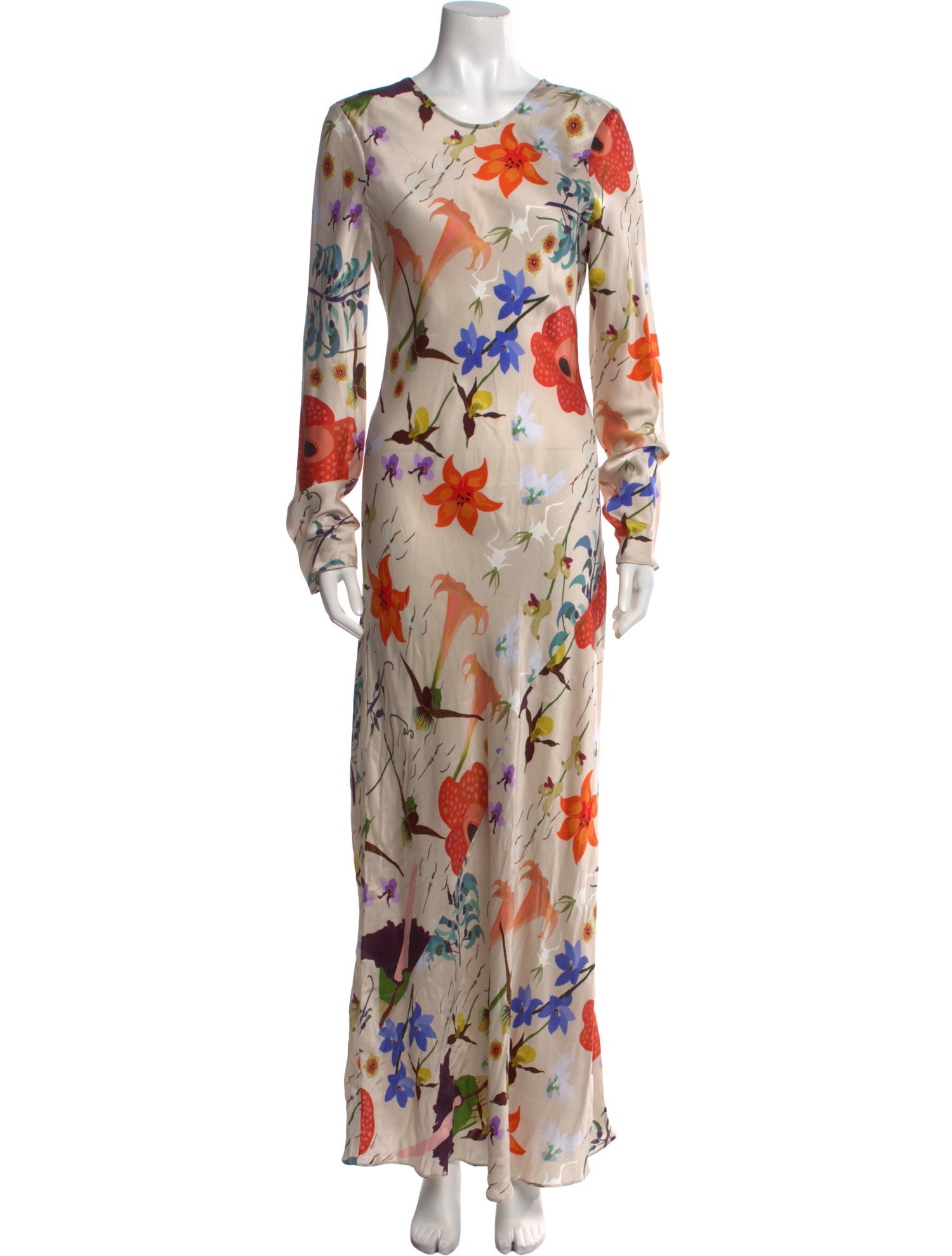 Silk Laundry Silk Long Dress w/ Tags