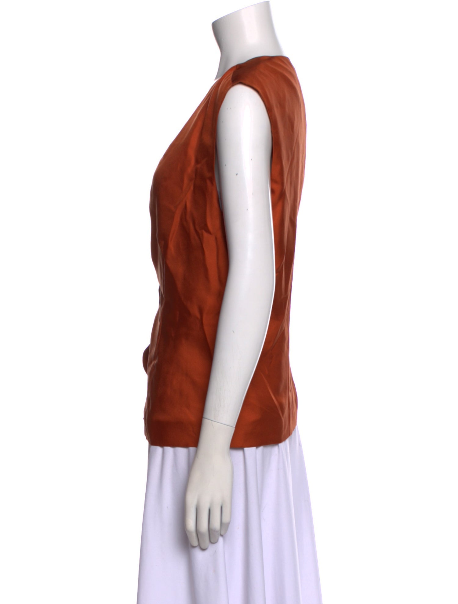 Silk Laundry Silk V-Neck Top w/ Tags