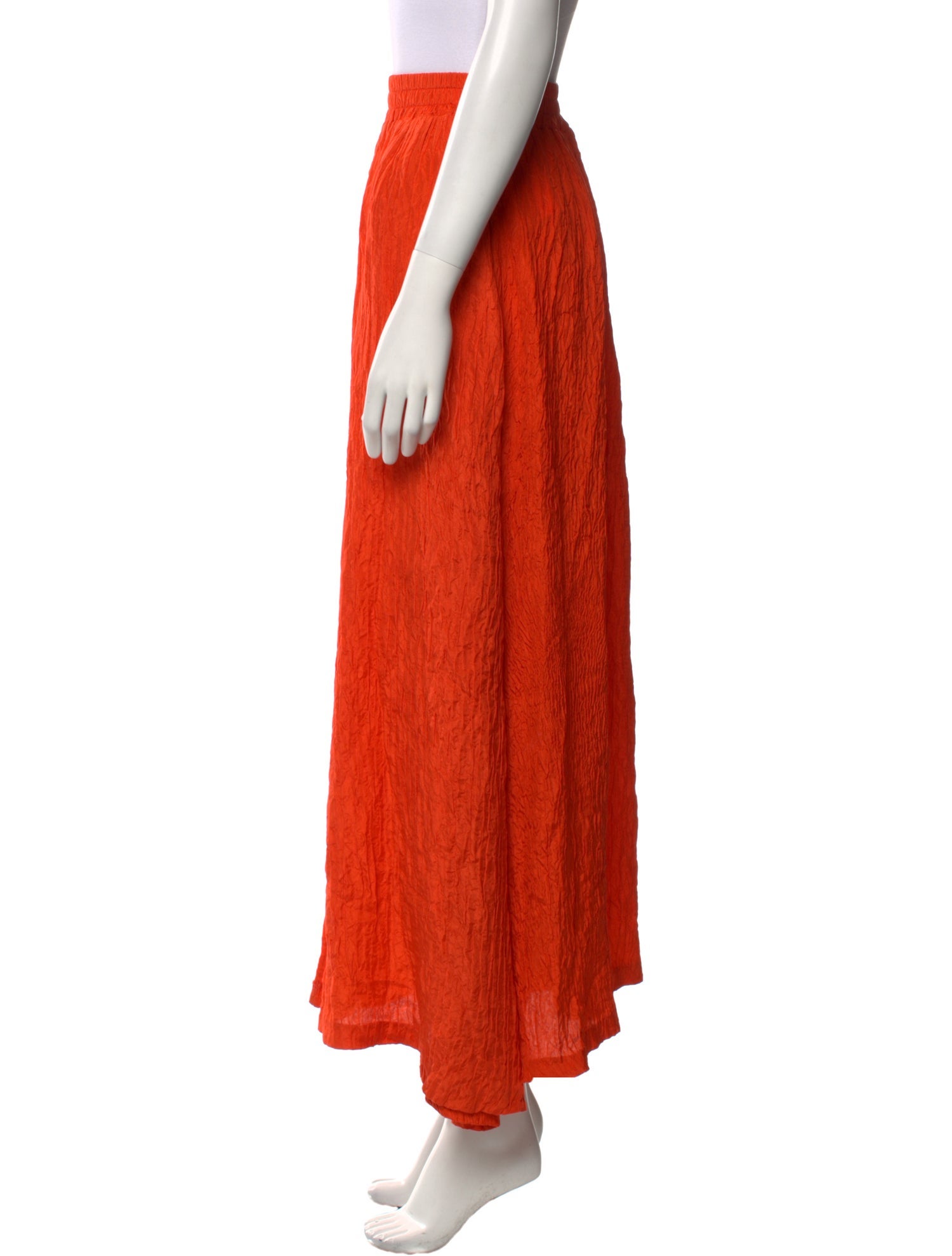 Silk Laundry Silk Midi Length Skirt