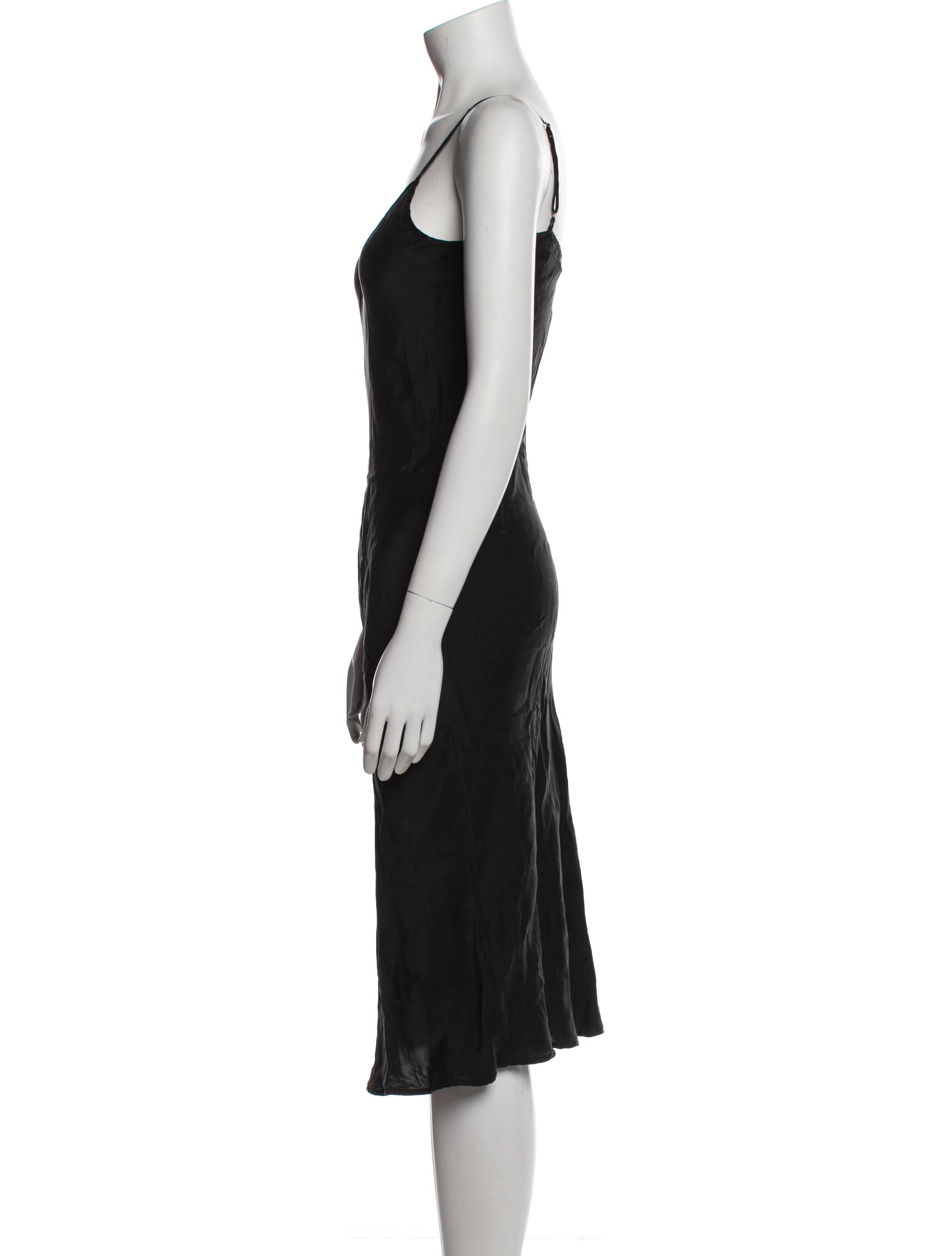 Silk Laundry Silk Midi Length Dress