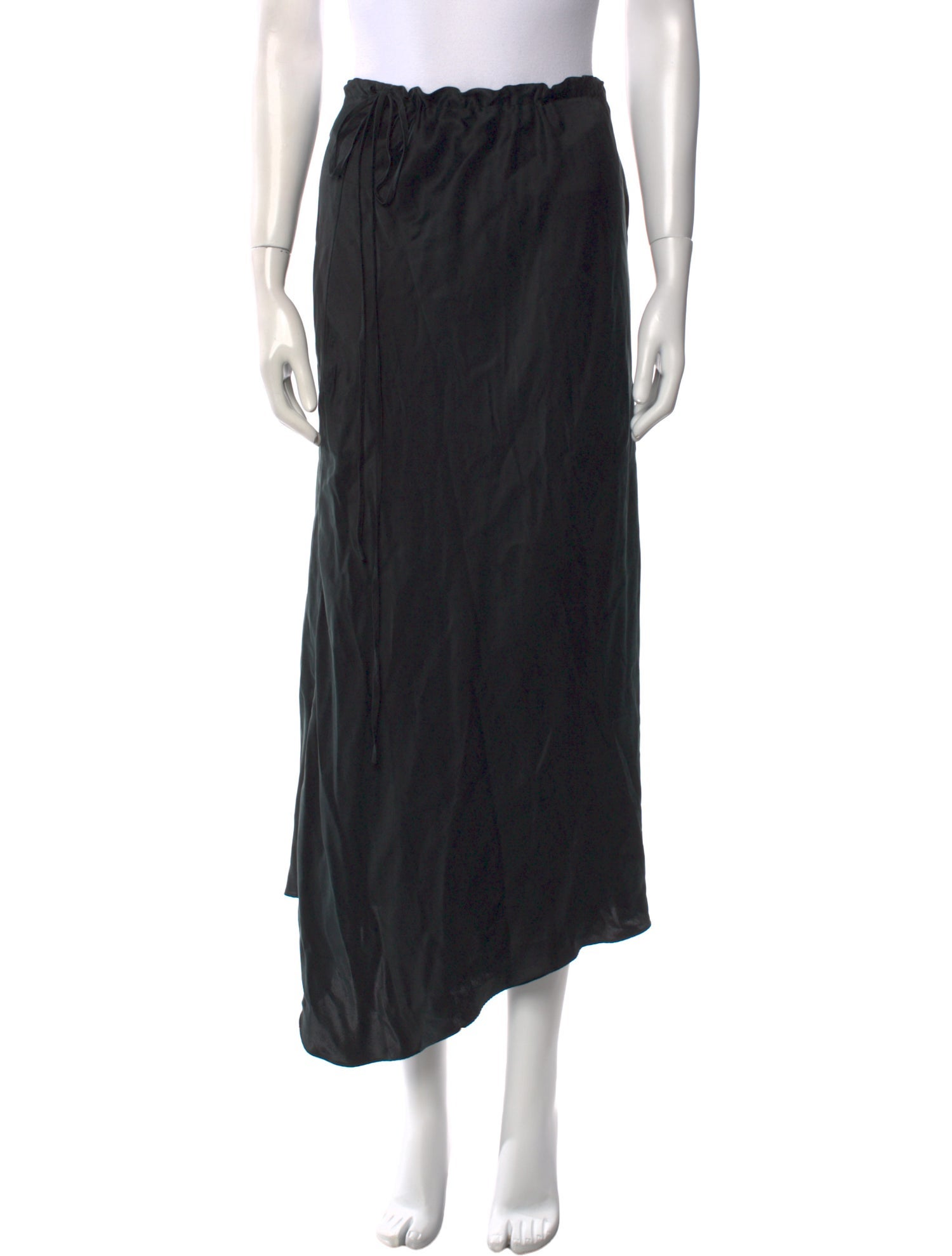 Silk Laundry Silk Midi Length Skirt