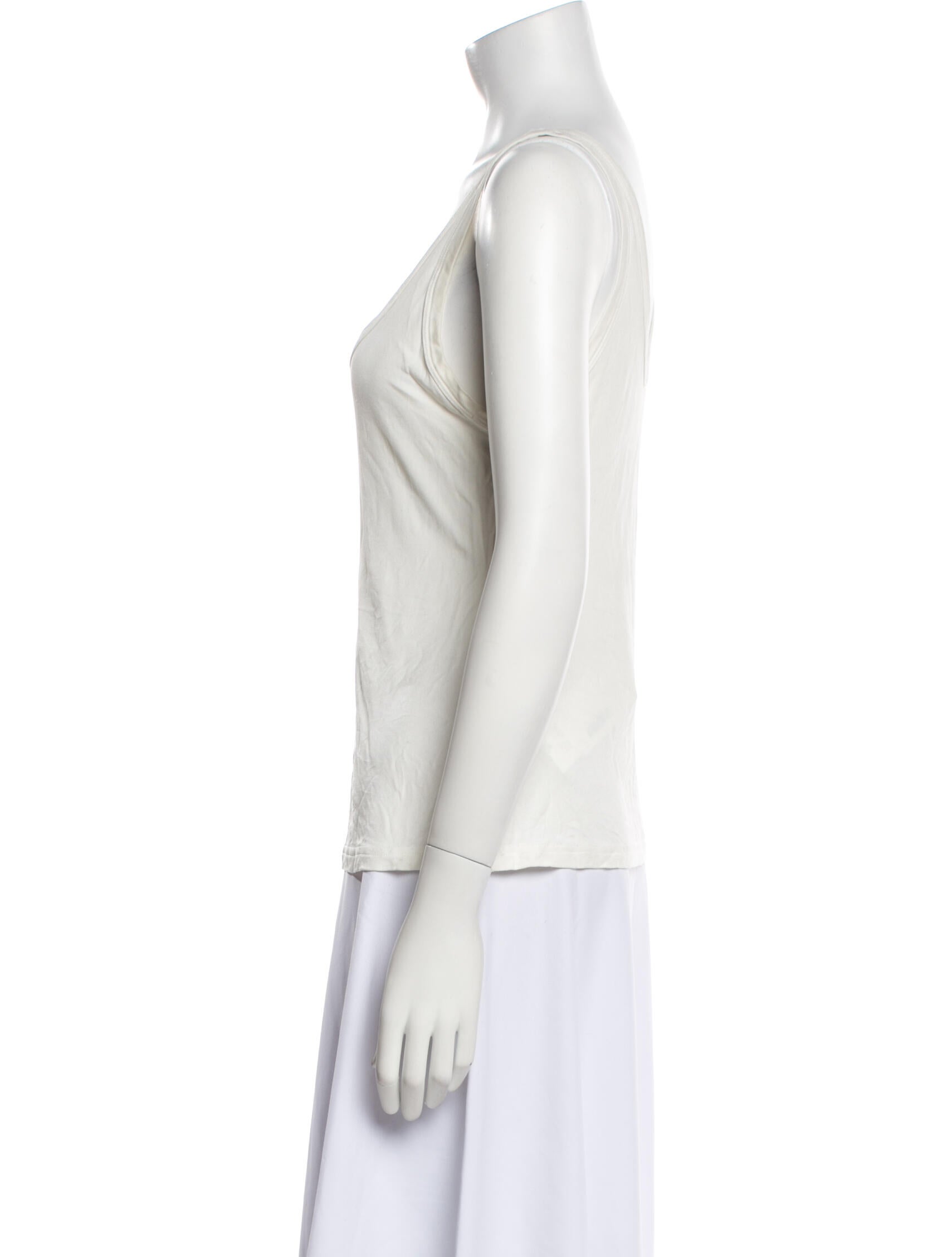 Silk Laundry Silk Scoop Neck Top