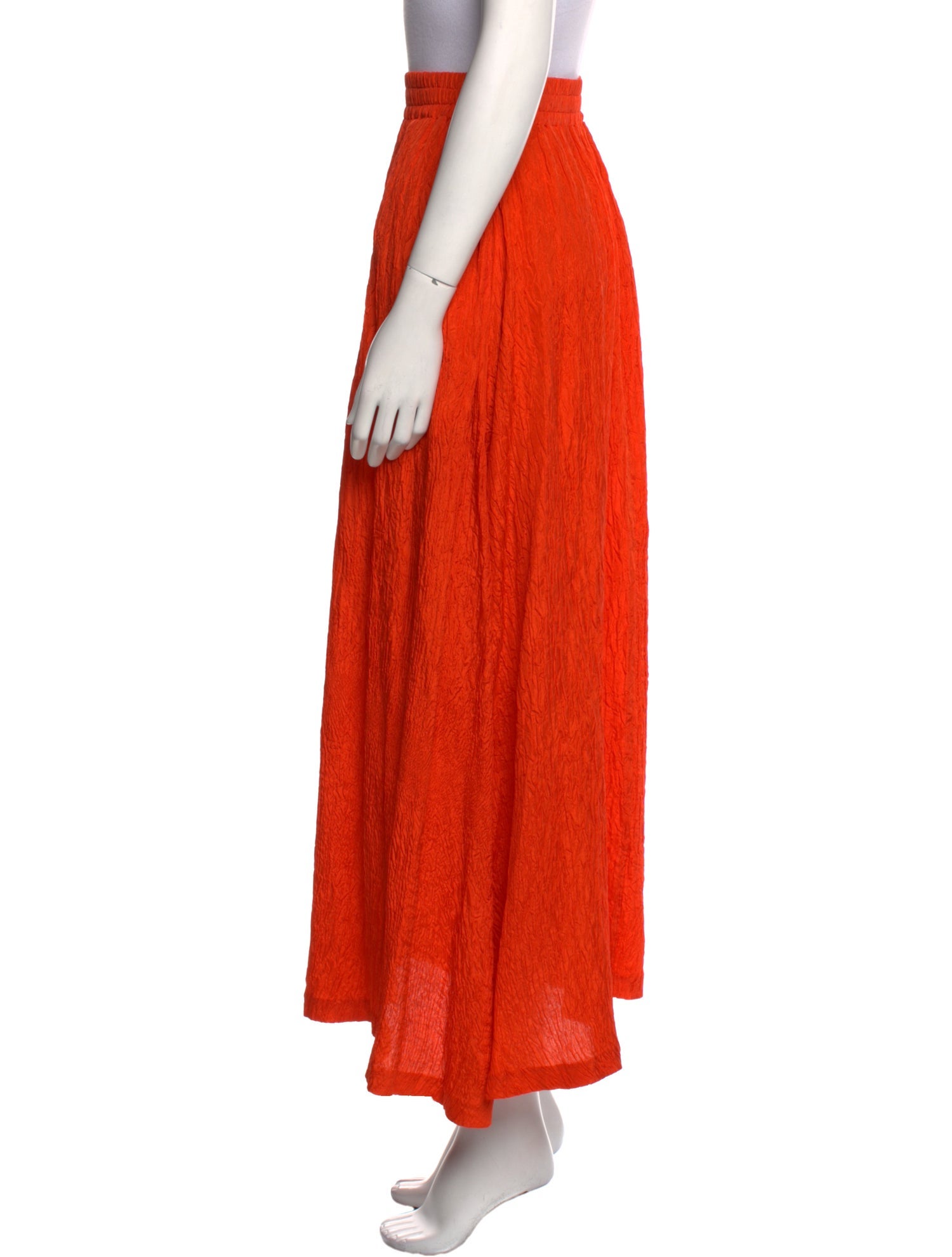 Silk Laundry Silk Midi Length Skirt