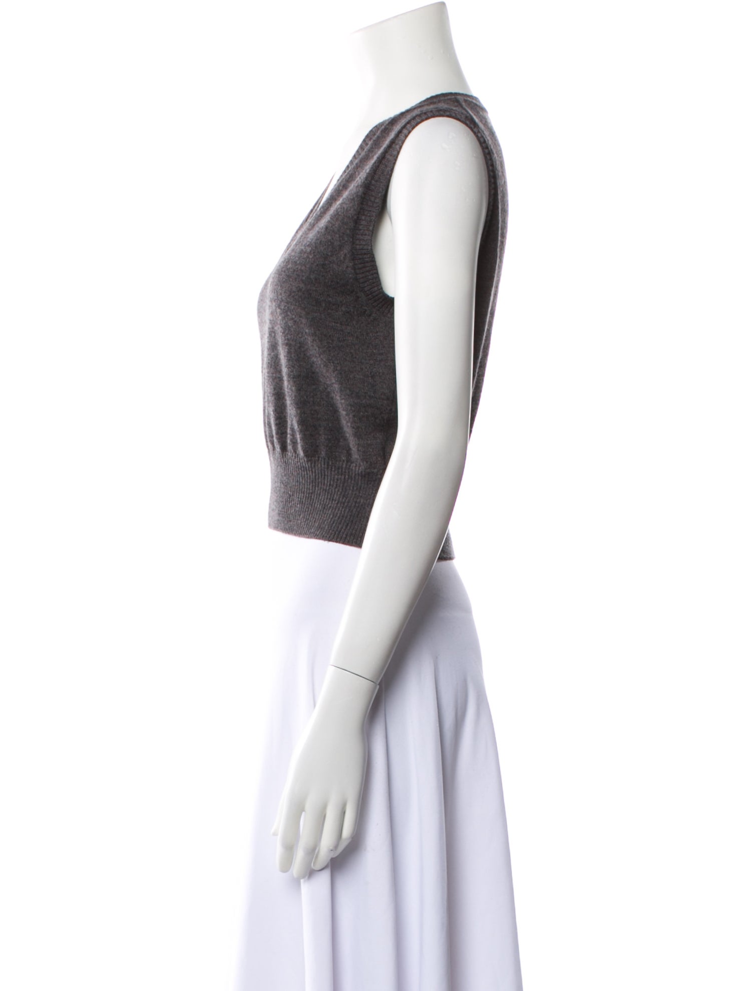 Silk Laundry Wool V-Neck Sweater