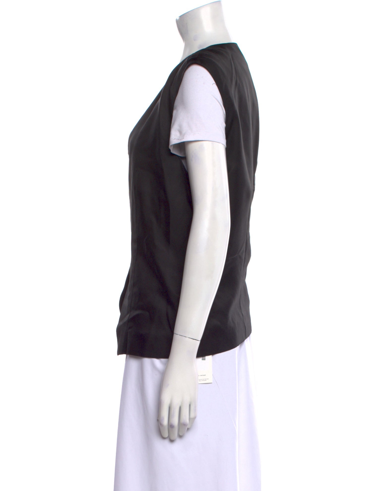 Silk Laundry Silk V-Neck Top