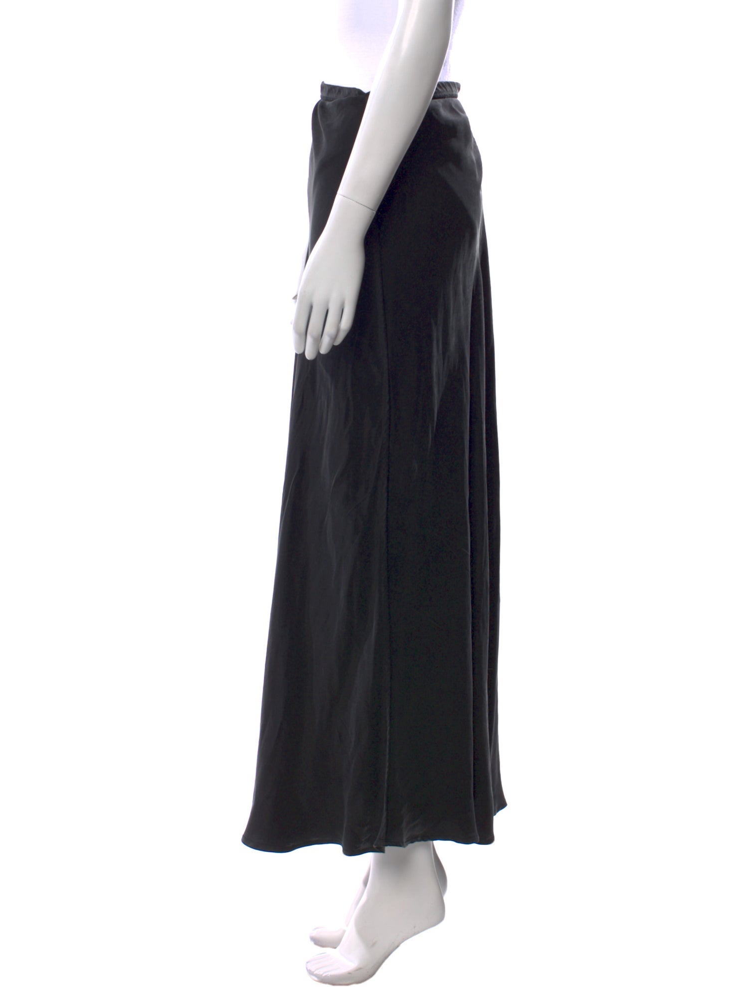 Silk Laundry Silk Midi Length Skirt