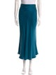 Silk Laundry Silk Midi Length Skirt