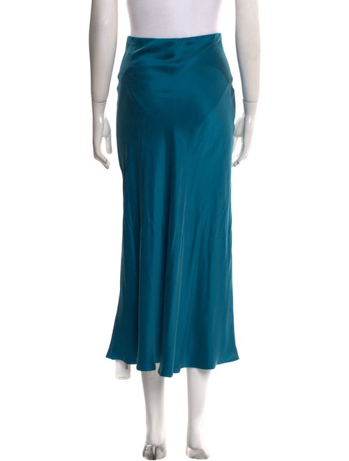Silk Laundry Silk Midi Length Skirt