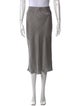 Silk Laundry Silk Midi Length Skirt