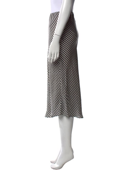 Silk Laundry Silk Midi Length Skirt