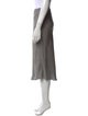 Silk Laundry Silk Midi Length Skirt