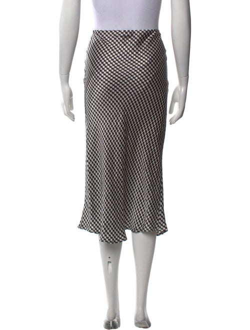 Silk Laundry Silk Midi Length Skirt