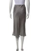 Silk Laundry Silk Midi Length Skirt