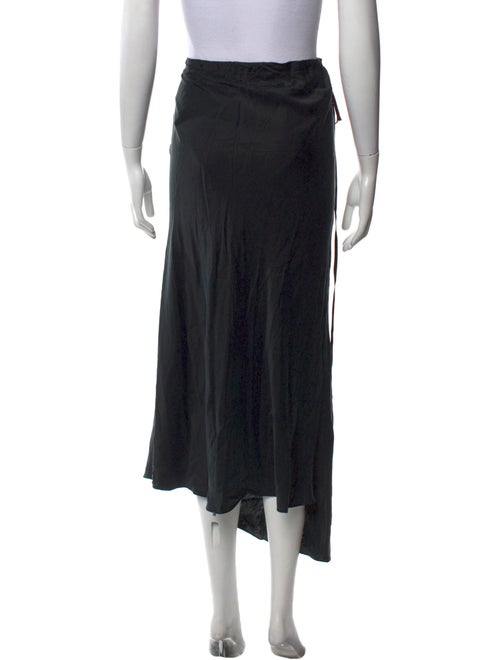 Silk Laundry Silk Midi Length Skirt