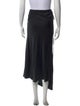 Silk Laundry Silk Midi Length Skirt