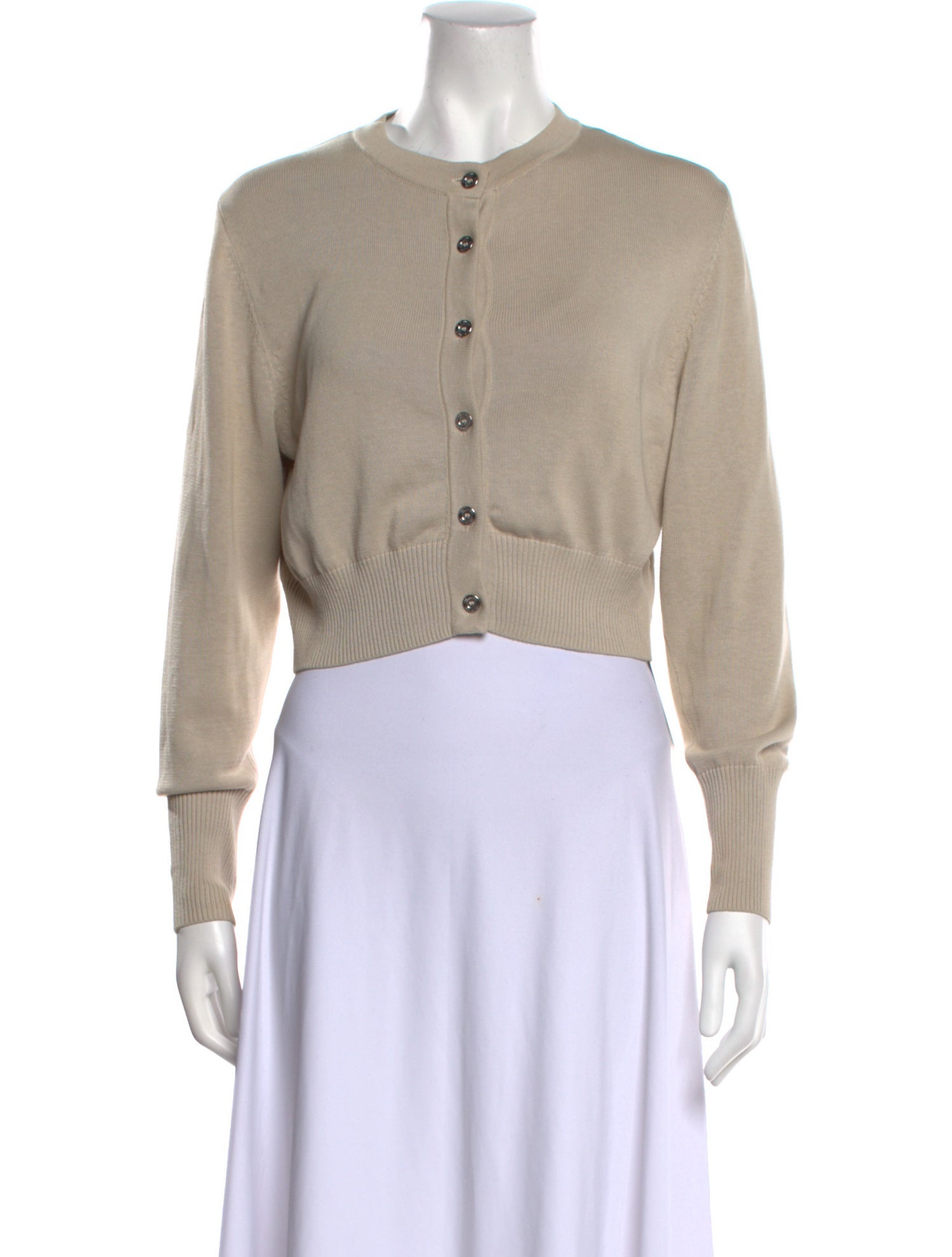 Silk Laundry Crew Neck Sweater