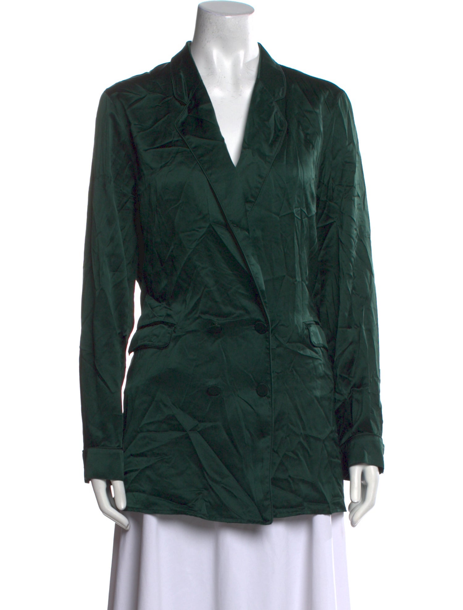 Silk Laundry Silk V-Neck Blouse