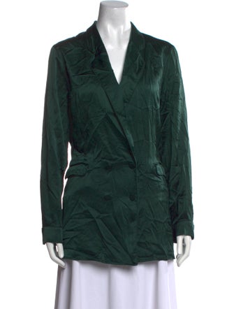 Silk Laundry Silk V-Neck Blouse