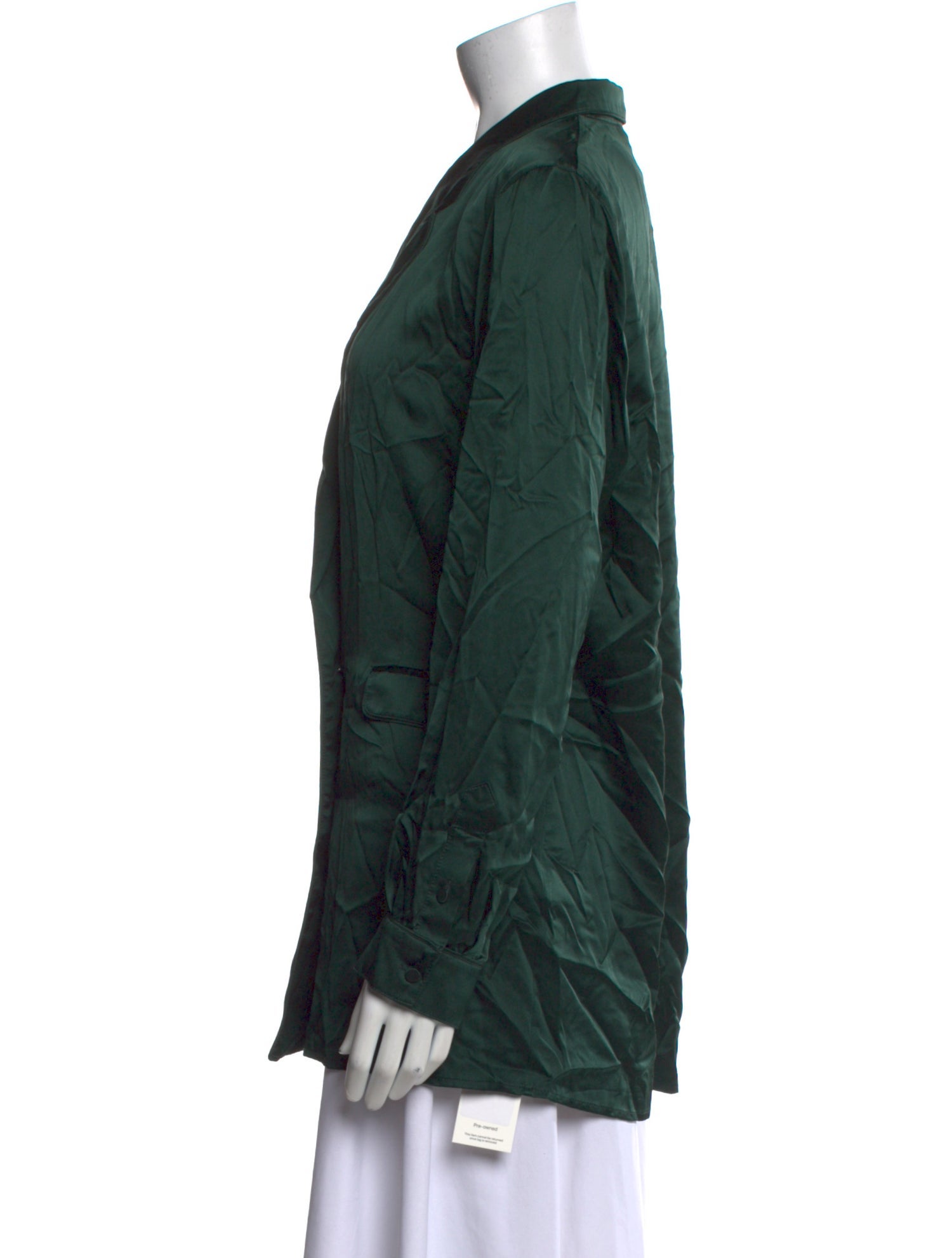 Silk Laundry Silk V-Neck Blouse