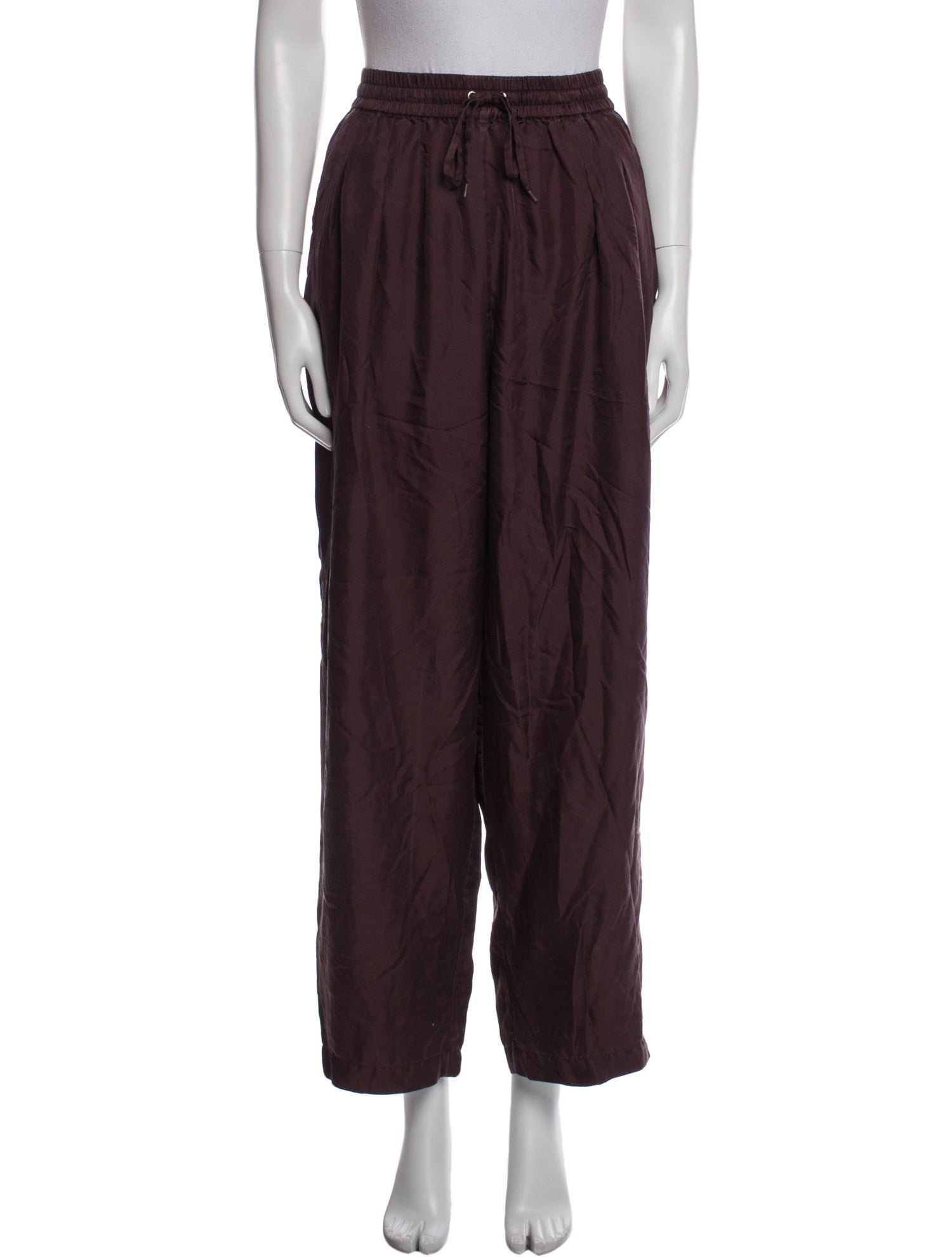 Silk Laundry Silk Straight Leg Pants