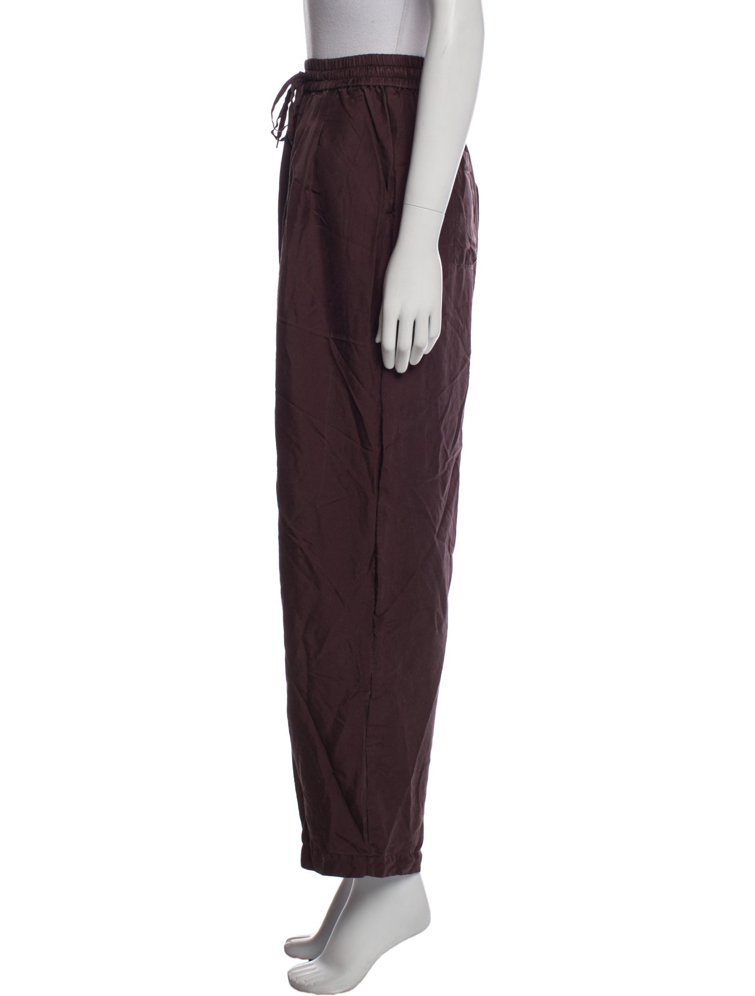 Silk Laundry Silk Straight Leg Pants