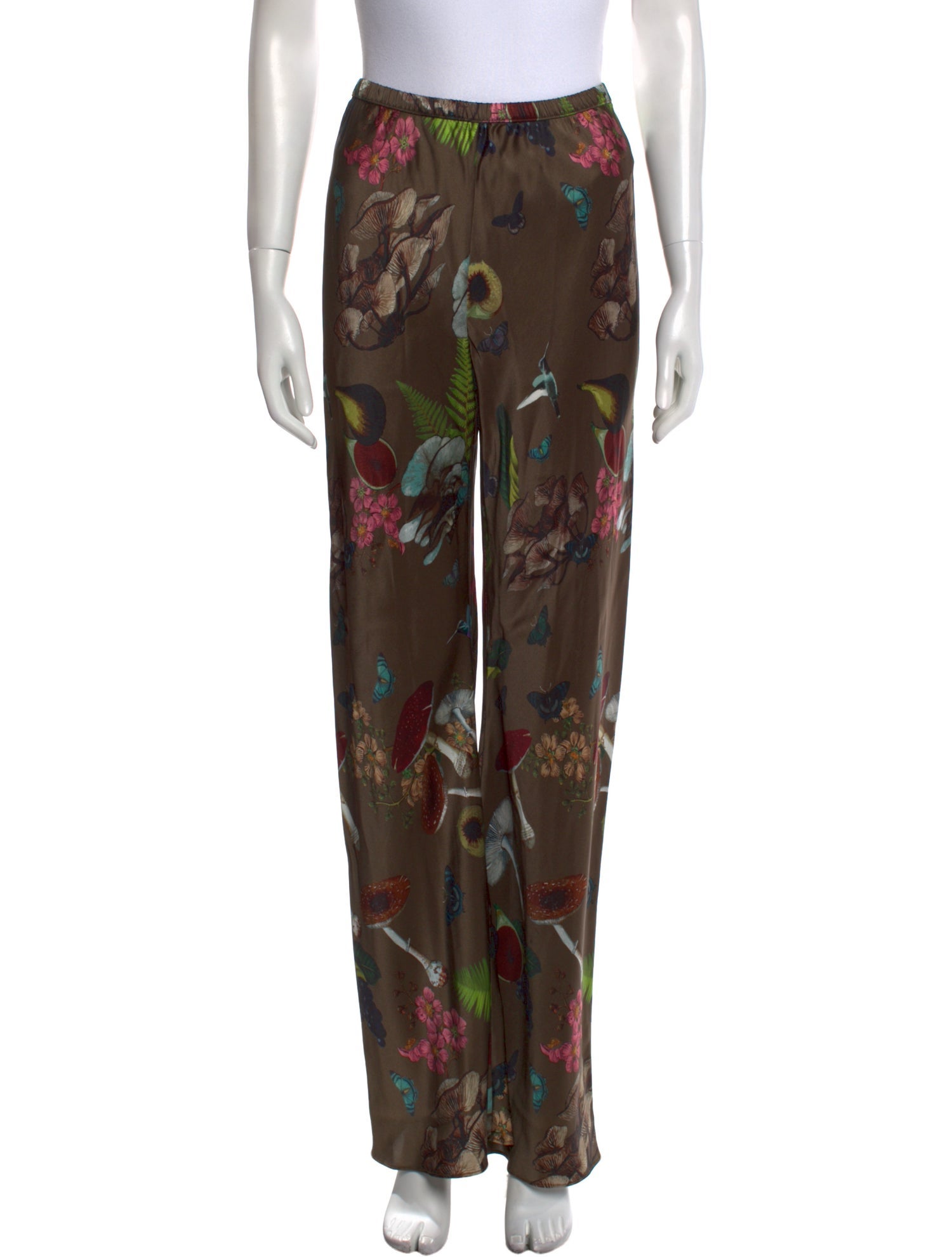 Silk Laundry Silk Wide Leg Pants