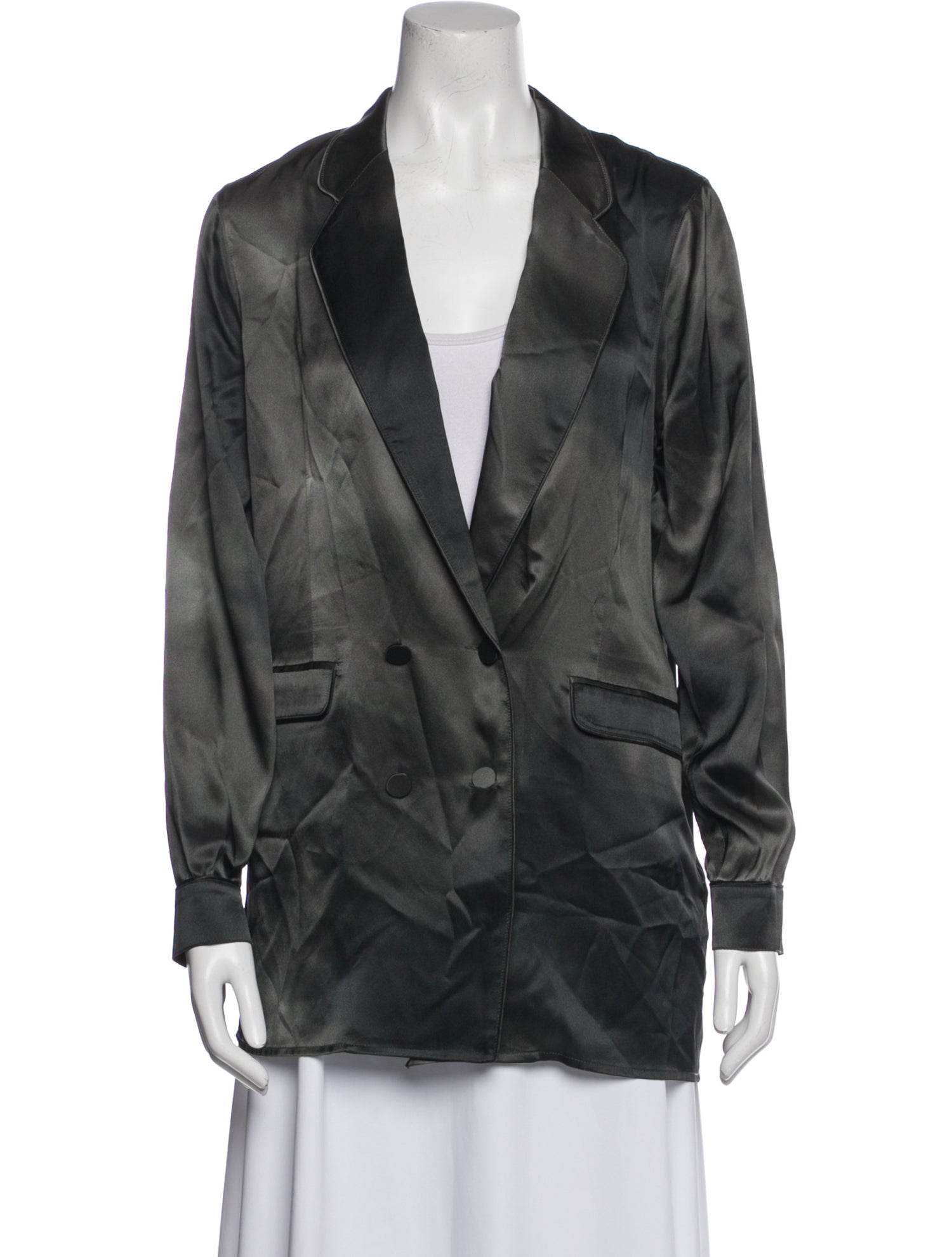 Silk Laundry Silk Blazer