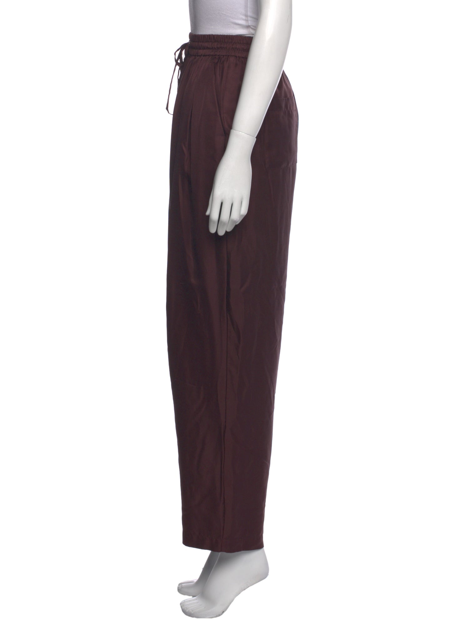 Silk Laundry Silk Straight Leg Pants
